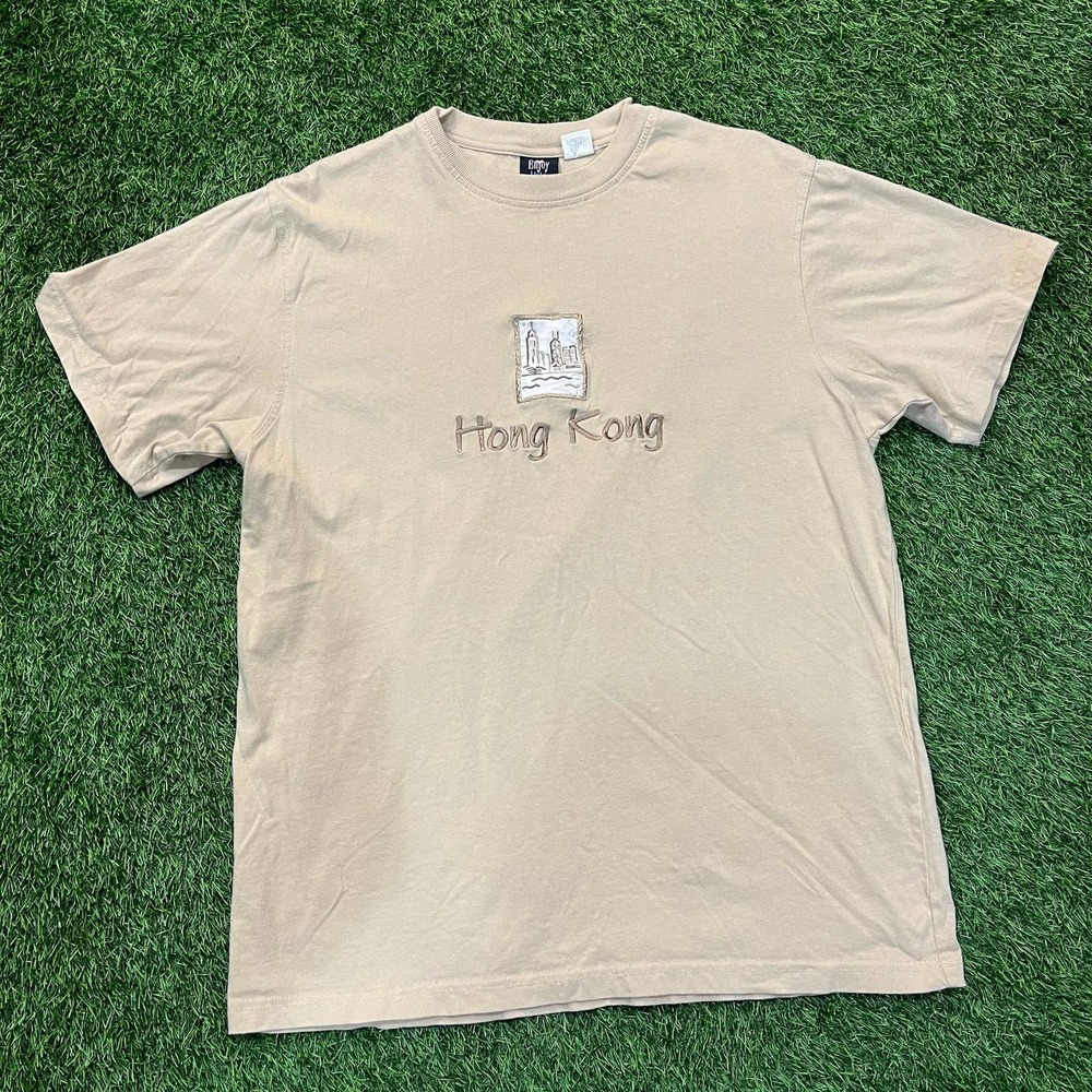 Hong Kong Embroidered Tee
